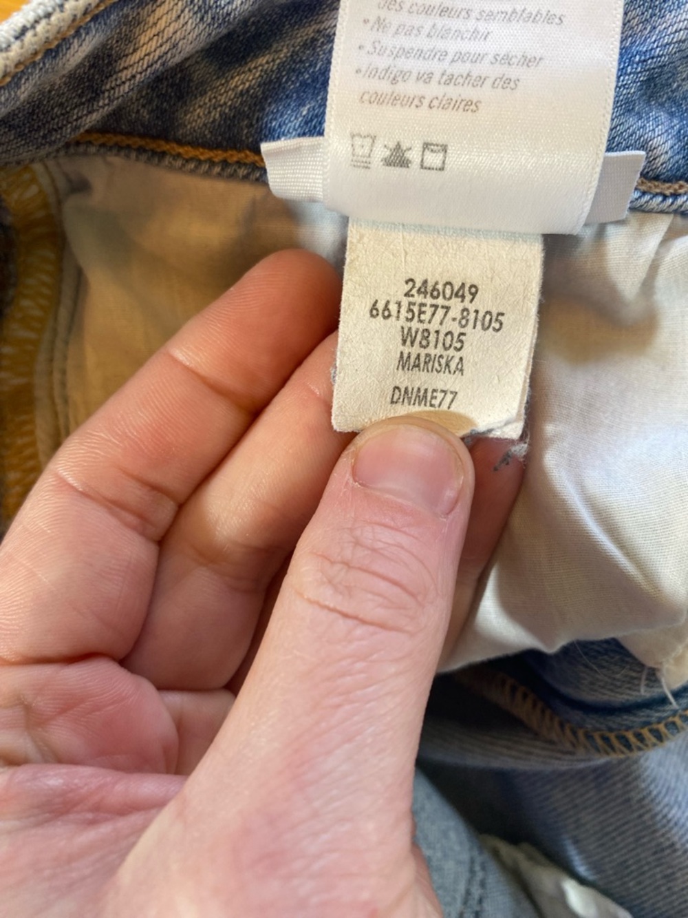 PAIGE Cindy Crop High Rise Straight Leg Raw Hem Jeans Mariska Size 32 - Picture 10 of 10